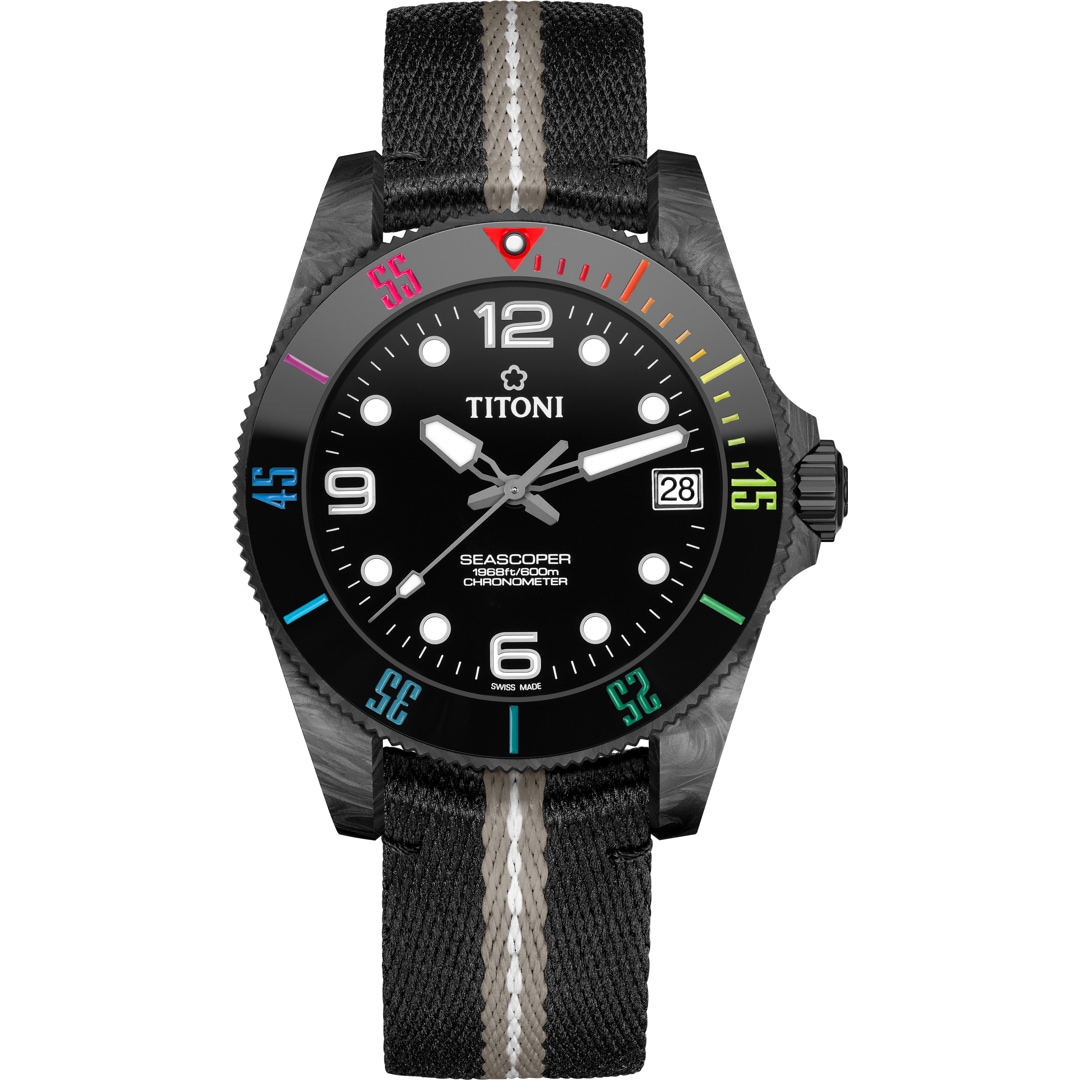 Titoni Seascoper 600 CarbonTech Manufacture Chronometer