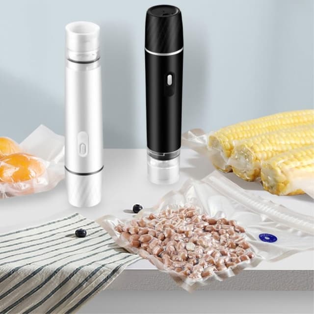 Food Vacuum Sealer USB genopladelig håndholdt trådløs 800mAh