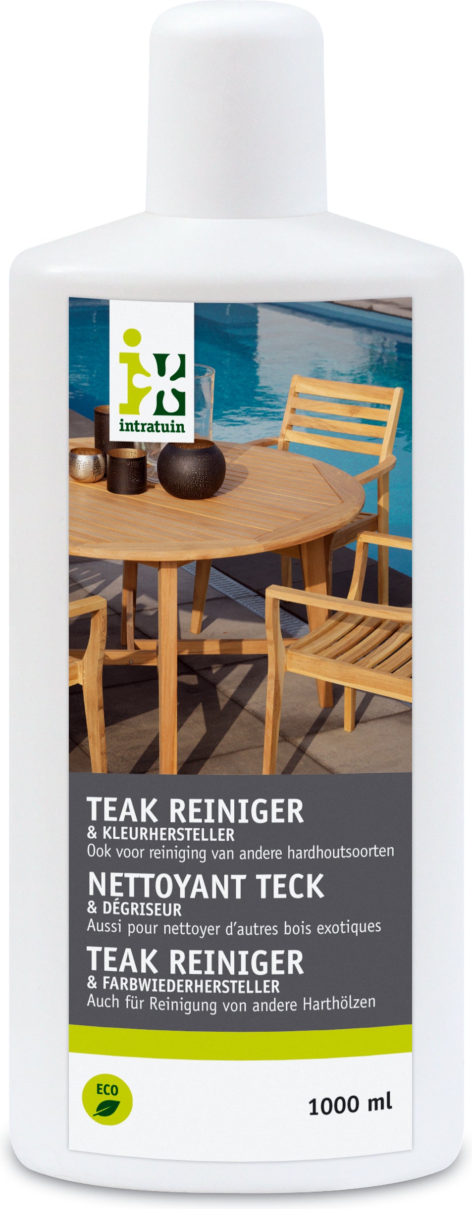 Intratuin teak reiniger en kleurhersteller 1000 ml