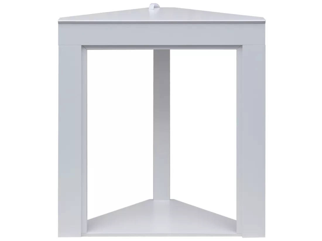 Cadre décoratif pour Cheminée en Bois Blanc Classique