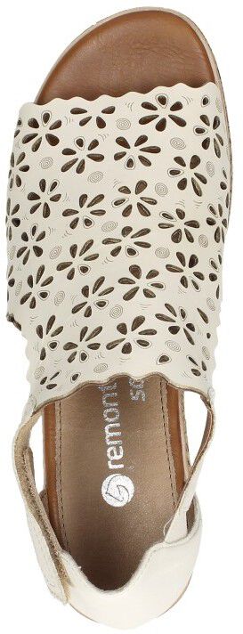 Remonte Dames sandalen gebroken wit