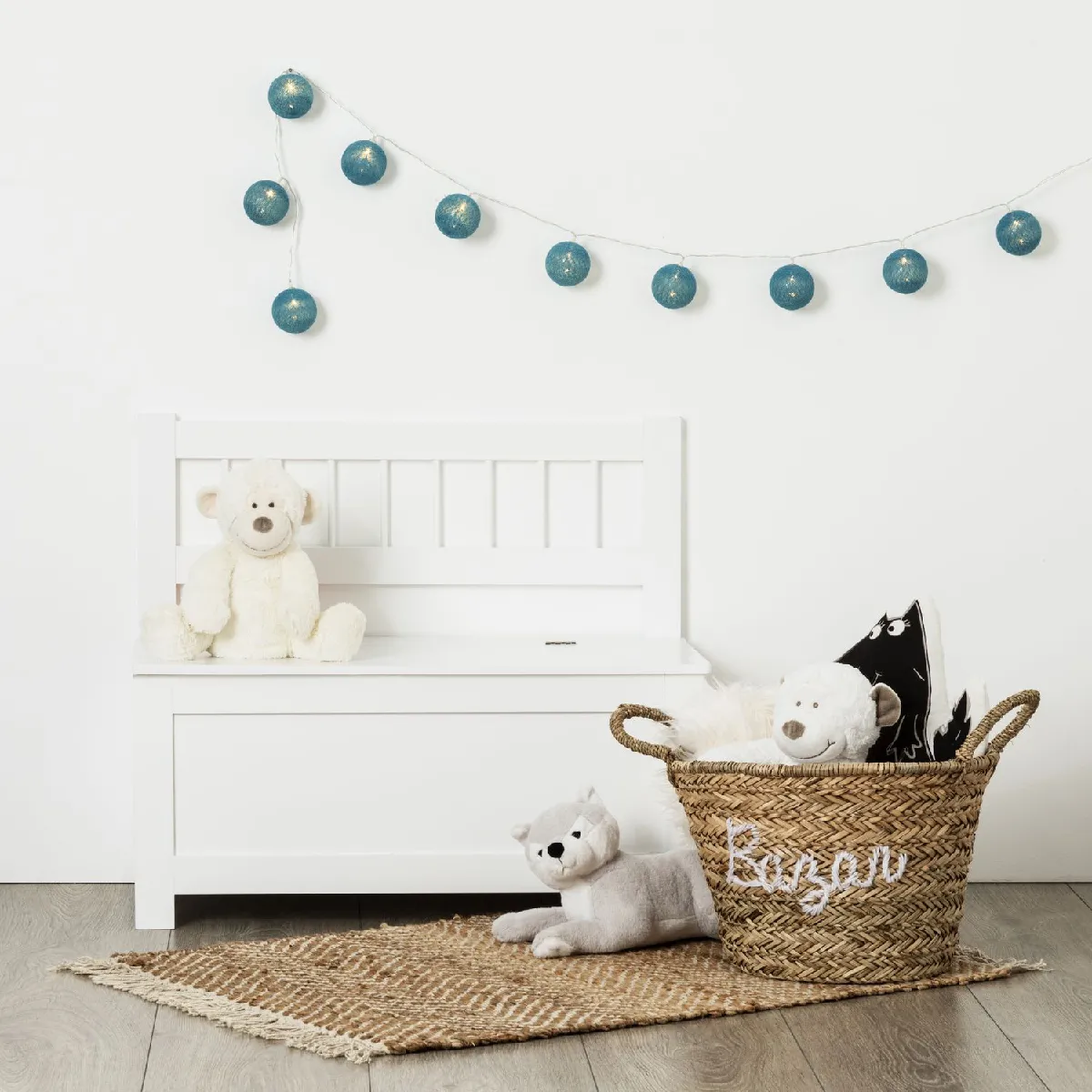 Atmosphera, Createur D'Interieur Atmosphera Banc coffre enfant - Blanc