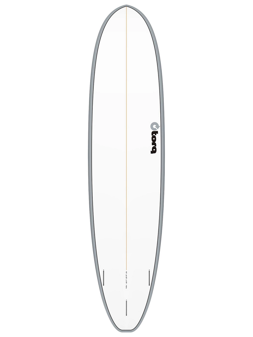 Torq Epoxy Tet V+ Funboard Grayrail 8'2 Surfboard gray