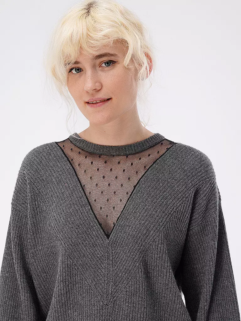 RED Valentino Pullover grau