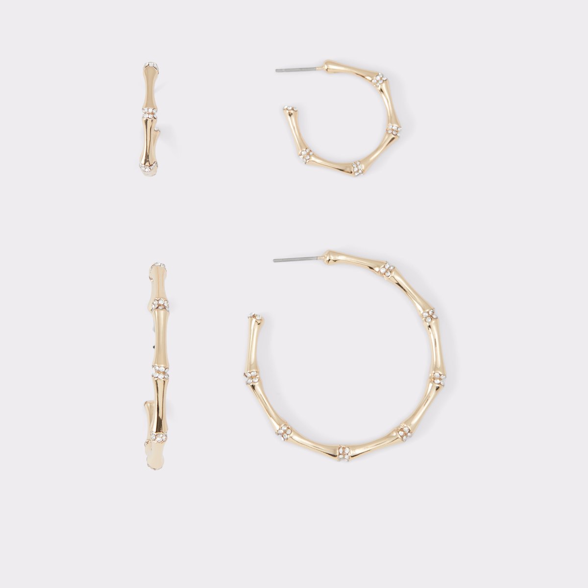 Valenannon Gold-Clear Multi Women Earrings