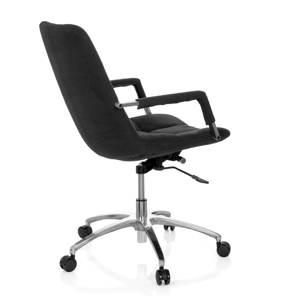 Home Office Bürostuhl SARANTO Stoff mit Armlehnen hjh OFFICE