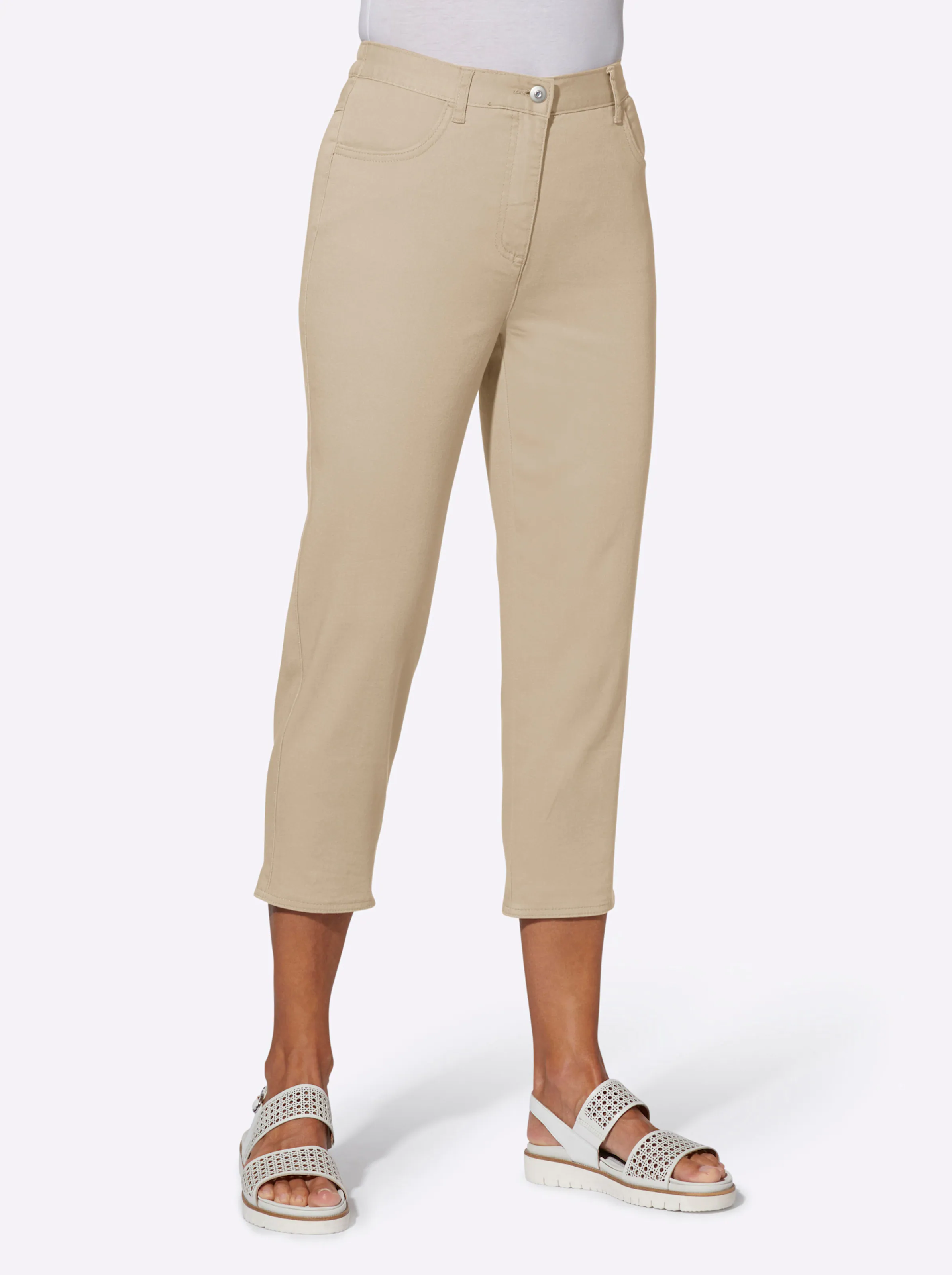 7/8-Jeans in berber