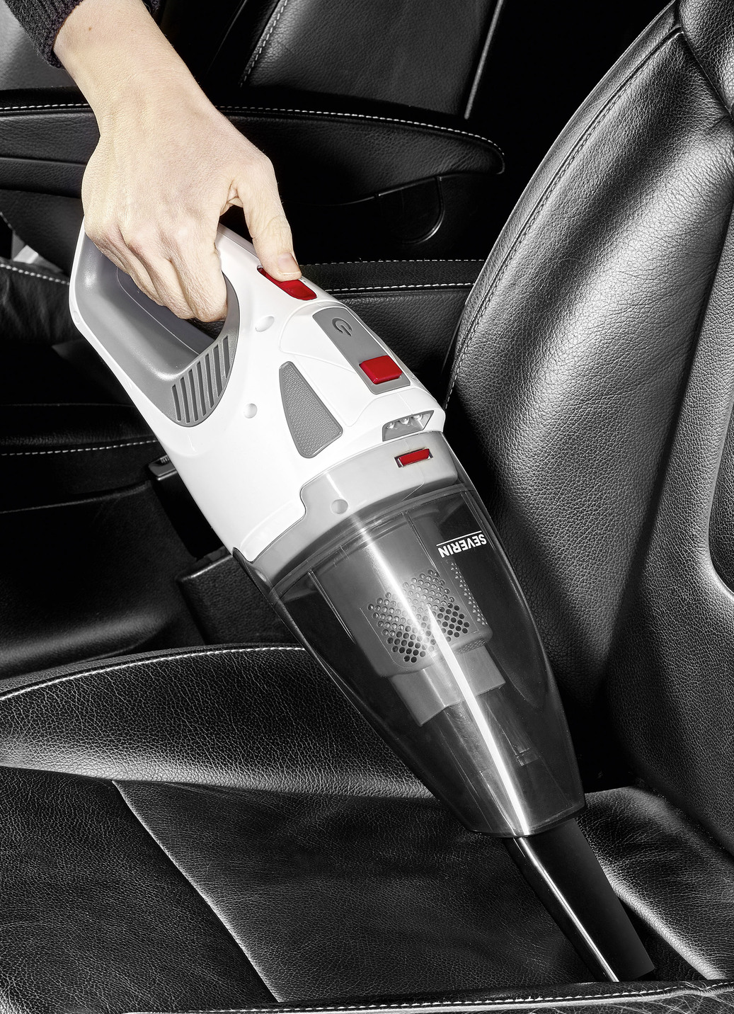 Severin-Akku-Stielsauger 2-in-1, mit abnehmbarem Handsauger