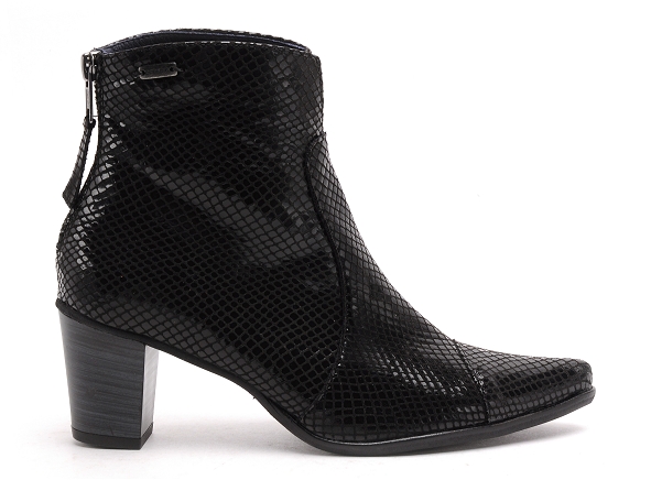 Dorking boots bottine talons femme d6034sup noir