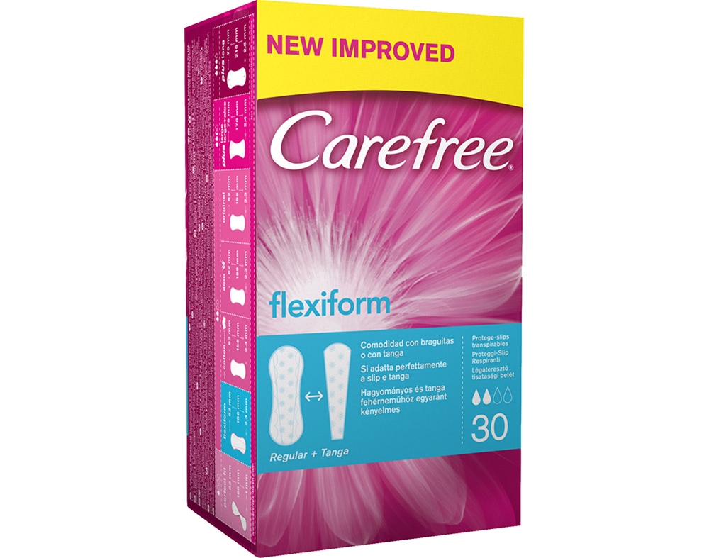 PROTECTOR CAREFREE DIÁRIO FLEXIFORM 30UN