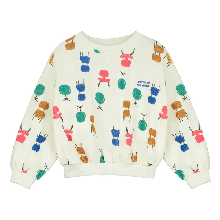 Letter To The World Sweat Osaka Eponge Bio | Ecru
