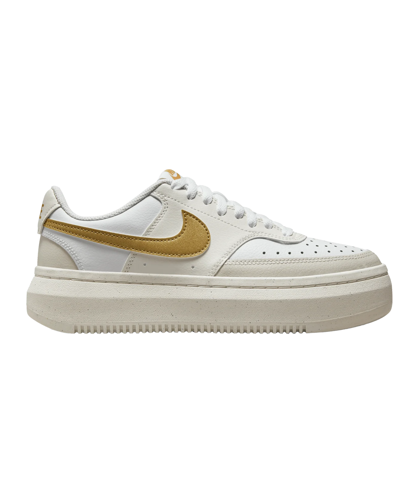 Nike Court Vision Alta Damen Weiss Gold F100