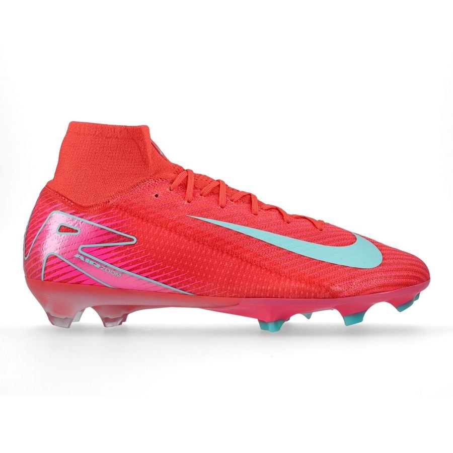 Nike Air Zoom Mercurial Superfly 10 Elite FG Mad Energy - Rouge/Vert