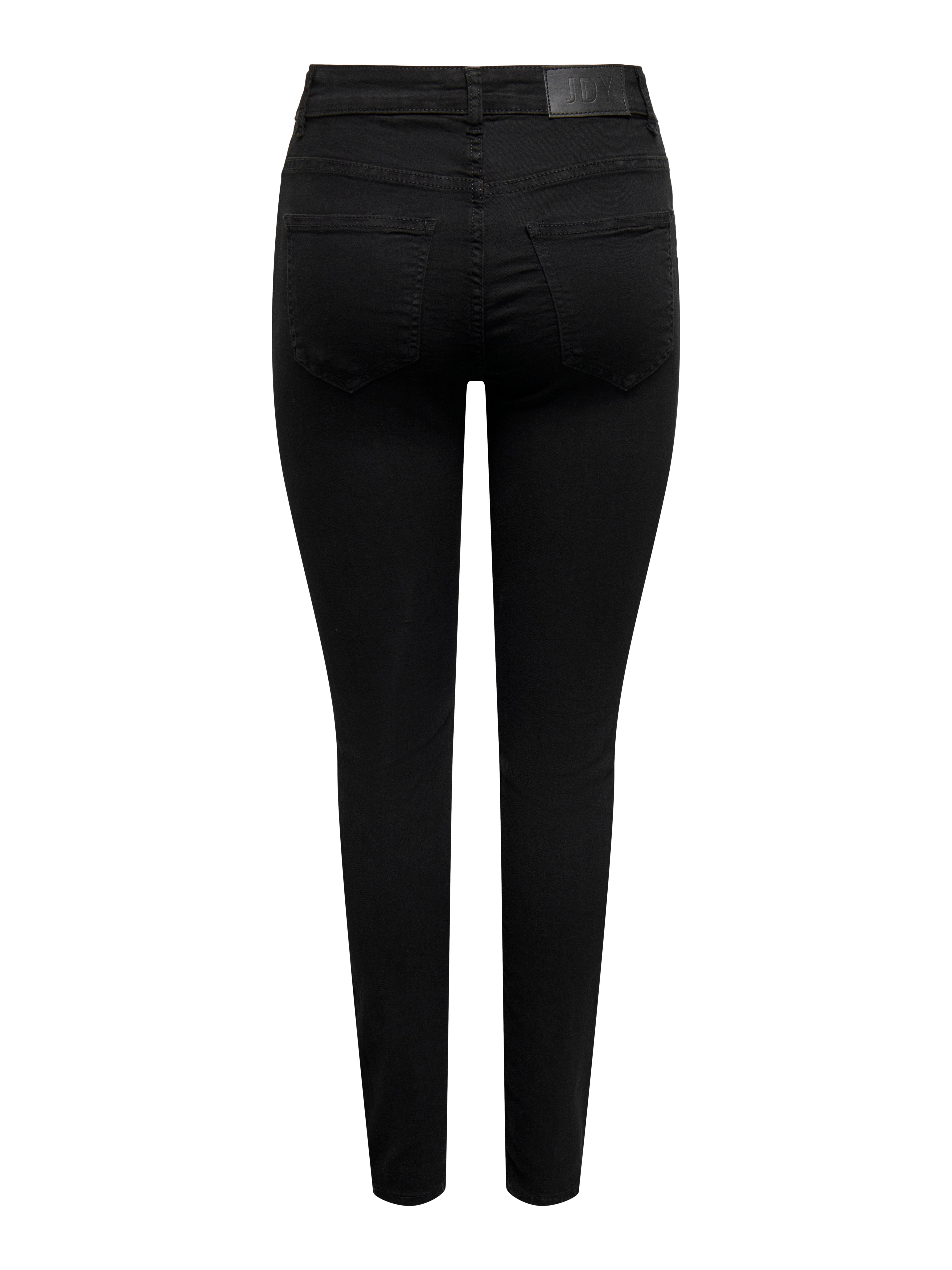 JDYSEMI Hohe Taille Skinny Fit Jeans Black
