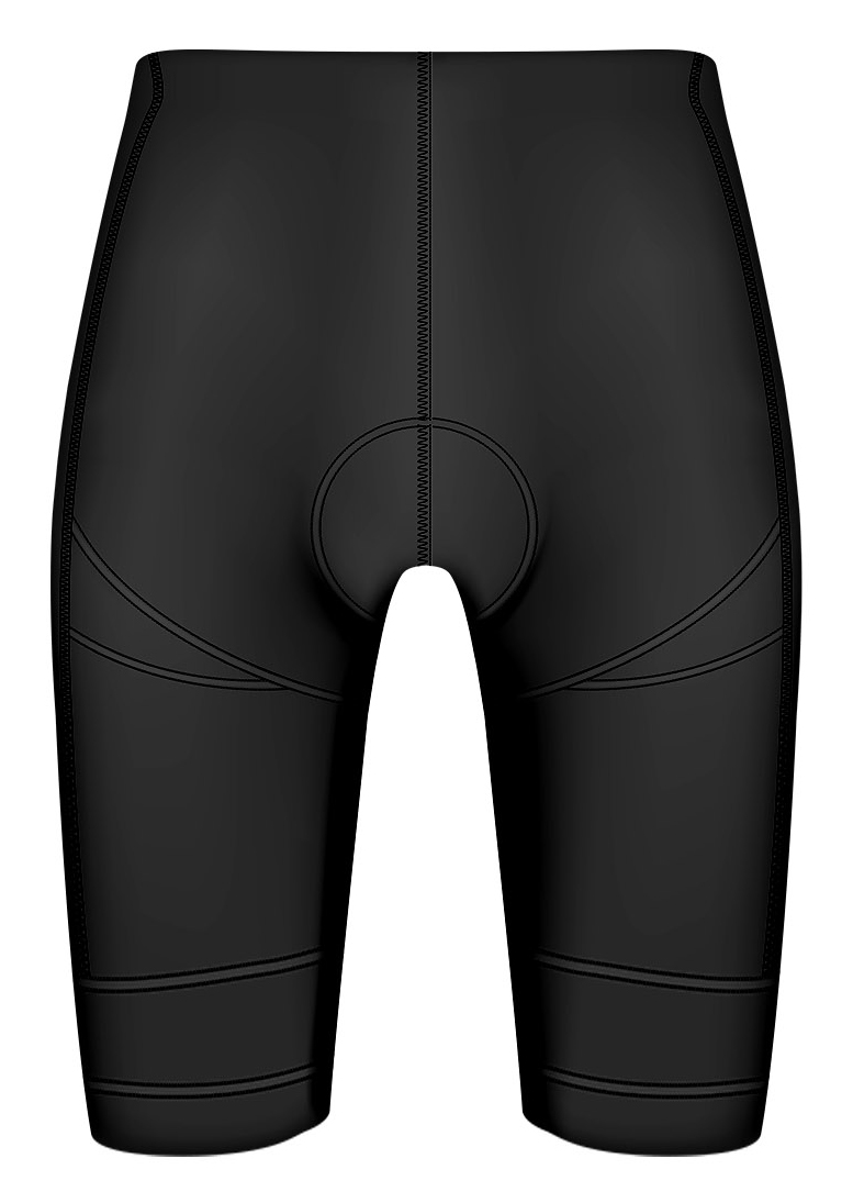 Sykkelshorts Rouleur 3/4 Dame Black