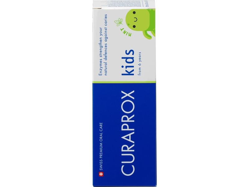 CURAPROX Zahnpasta Kids Minze 60 ml Kindgerechtes Minz-Aroma für eine erfrischende und gründliche Zahnreinigung