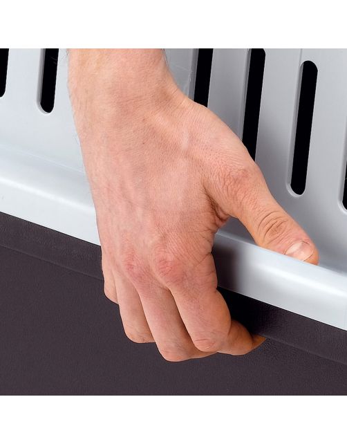 Ferplast Vervoersbox Atlas 40 - Hondentransportbox - 68x49x45.5 cm Grijs 40