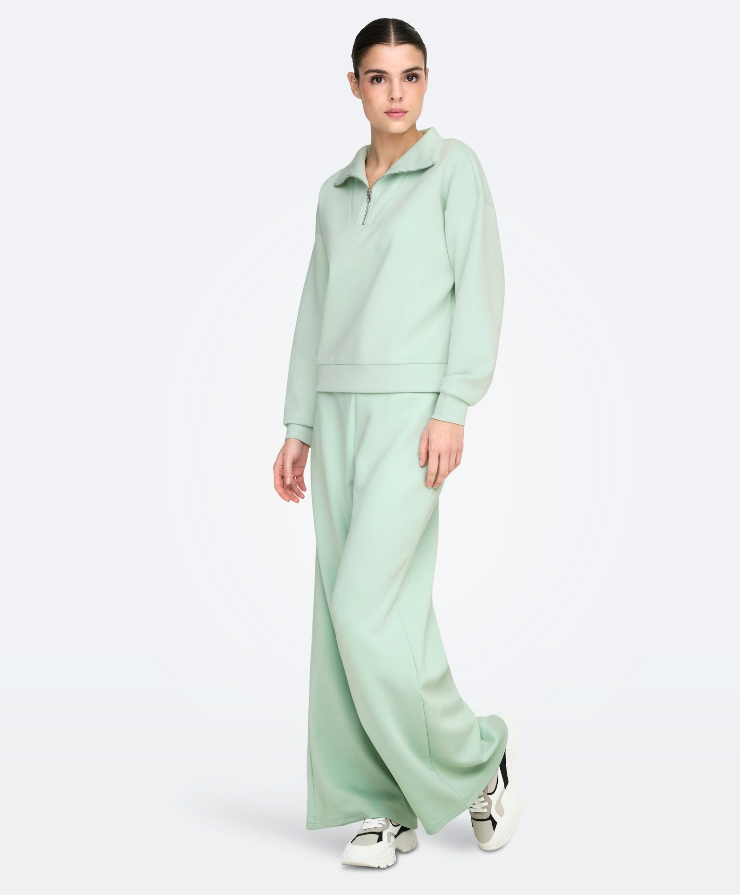 Only play ONPLOUNGE LIFE HW WIDE SWT PNT NOOS dames trainingsbroek blauw