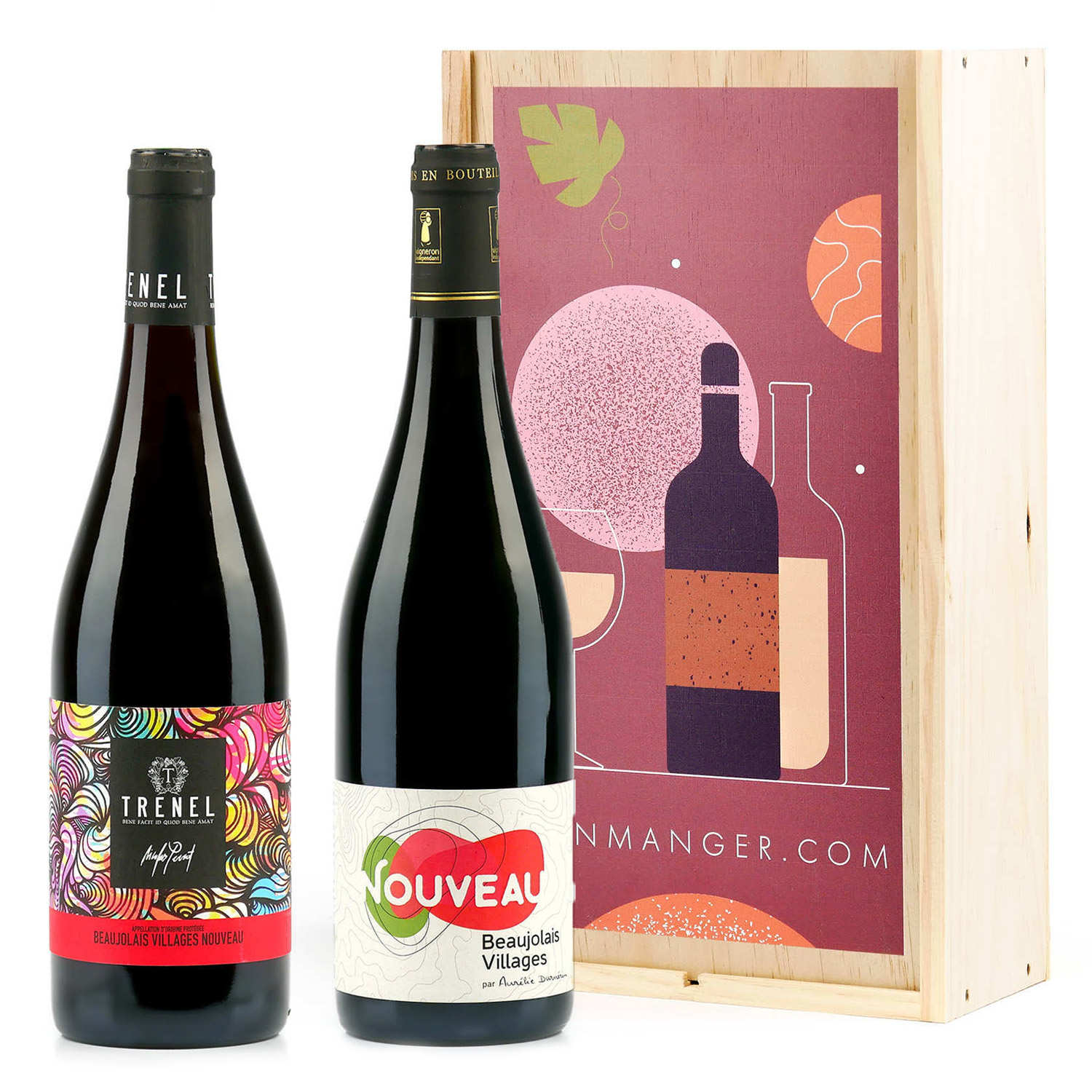 Box 2 vins Beaujolais Nouveau 2023