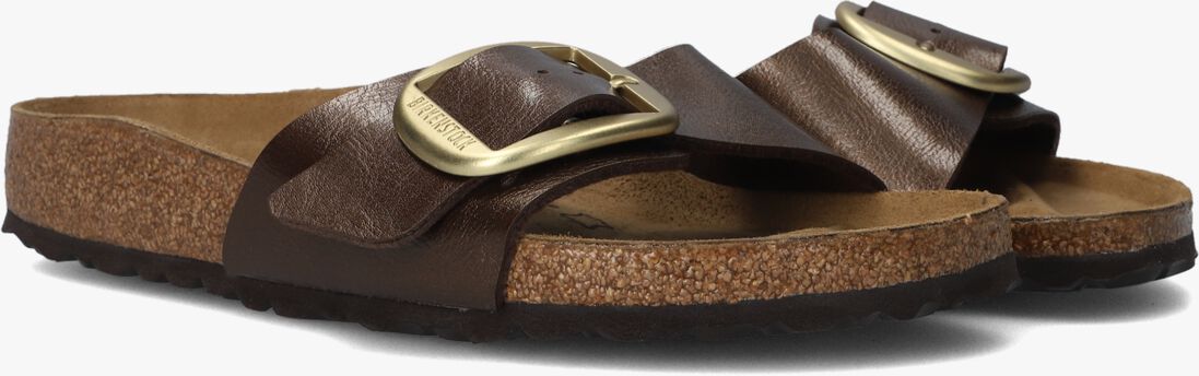 BIRKENSTOCK bruine birkenstock slippers madrid big buckle