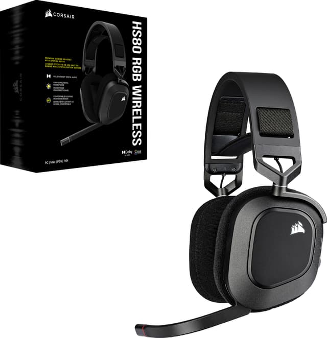 Corsair HS80 trådløst gaming headset