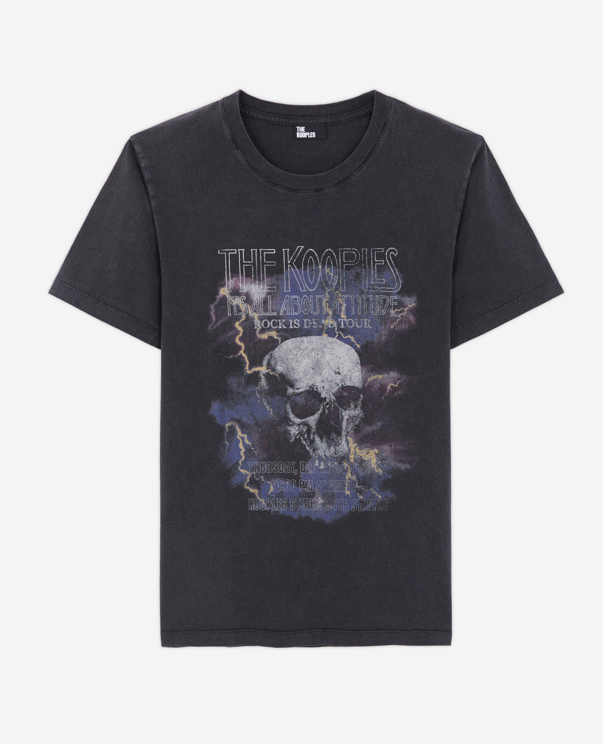 T-shirt sérigraphié skull