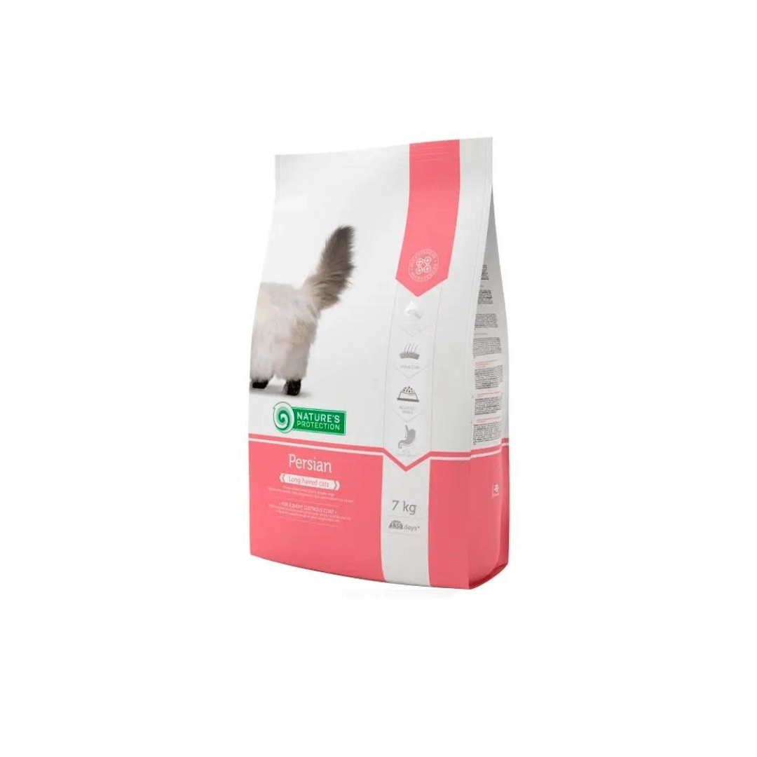 Ração Nature's Protection para Gatos de Pelo Longo, 2 kg