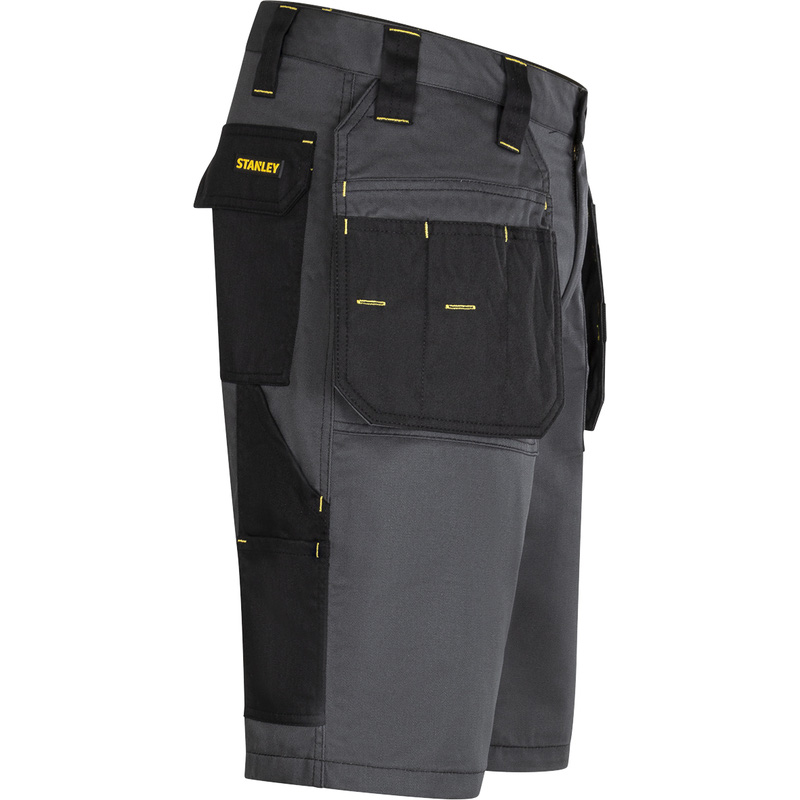Stanley werkshort met holsterzakken 38 zwart