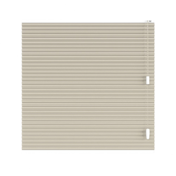 KARWEI dubbel plisségordijn gewoon raam 28643 off-white structuur transparant op maat