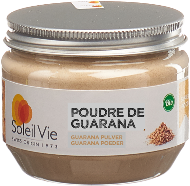 SOLEIL VIE Guarana Pulver<br>120 g, Dose, Pulver, Bio