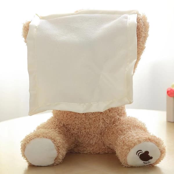 Kikaboo Bamse / Peek-a-boo Teddybjørn - 30 cm - Snakkende