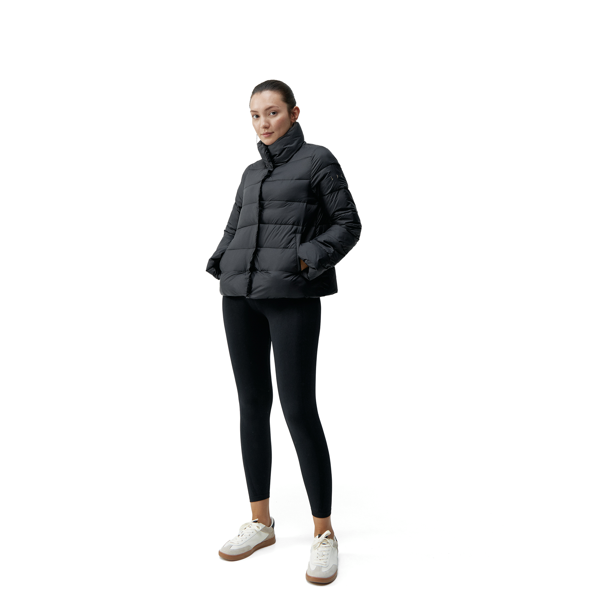 VEGAN HACK - Manteau d'hiver matelassé vegan hack | Noir
