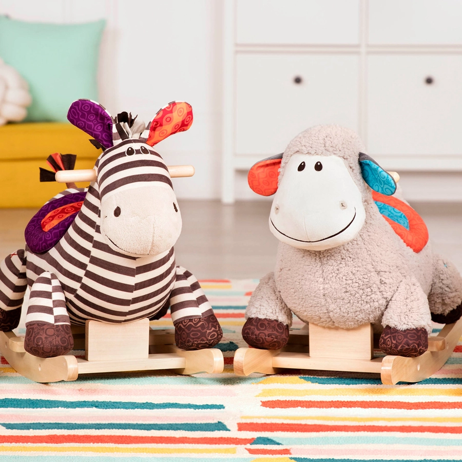 B.TOYS B. Rocking Zebra 1