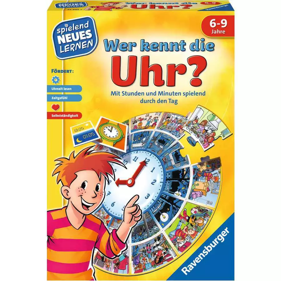 Ravensburger Wer kennt die Uhr? bunt