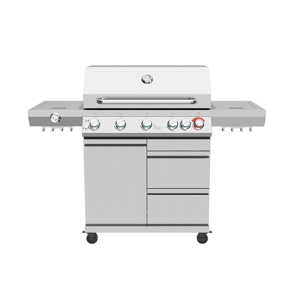 Gasgrill Expert 6 Brenner Edelstahl