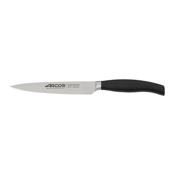 Couteau d'office 13 cm Clara noir Arcos