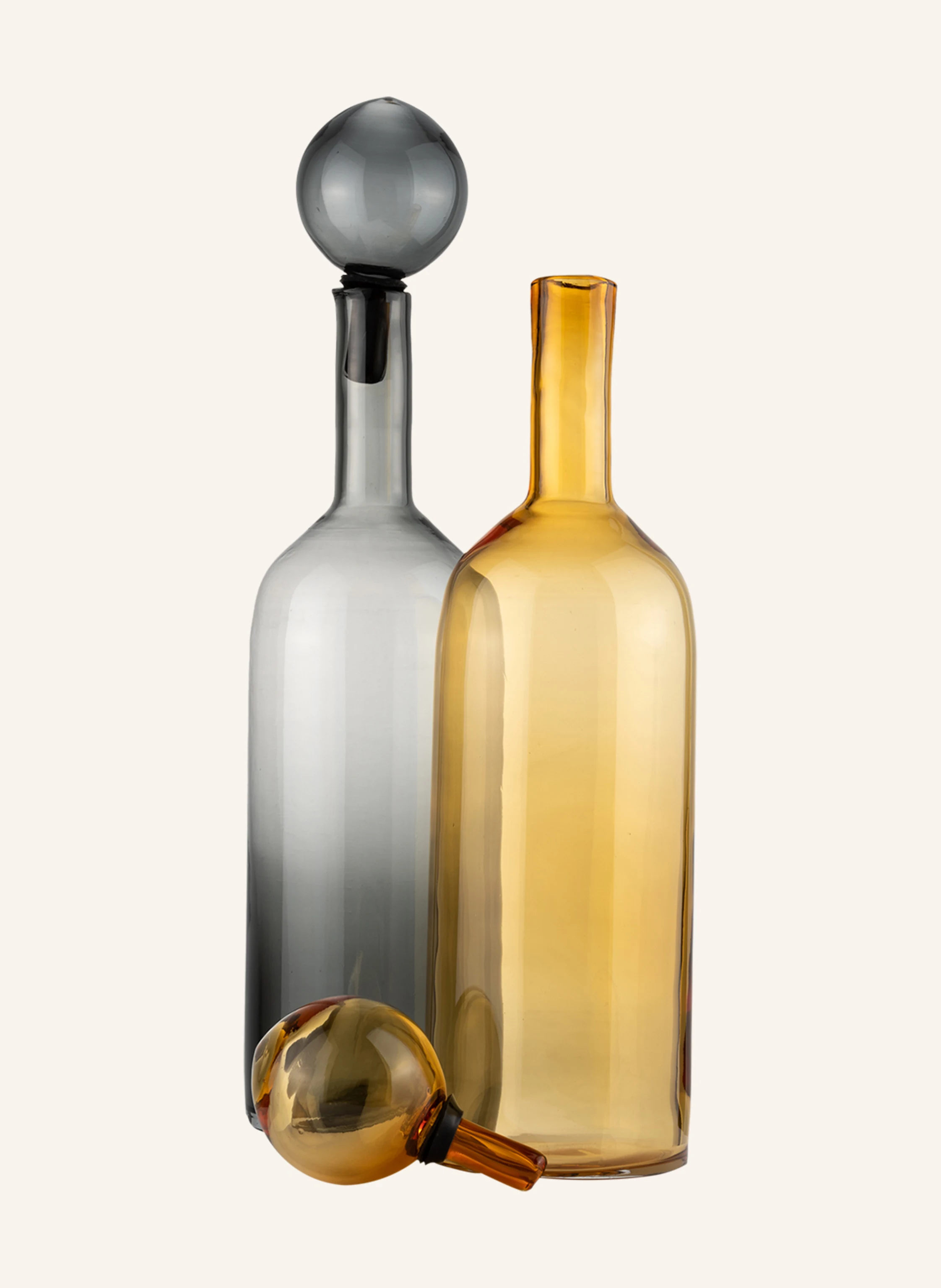 POLSPOTTEN 4-tlg. Karaffenset BUBBLES & BOTTLES