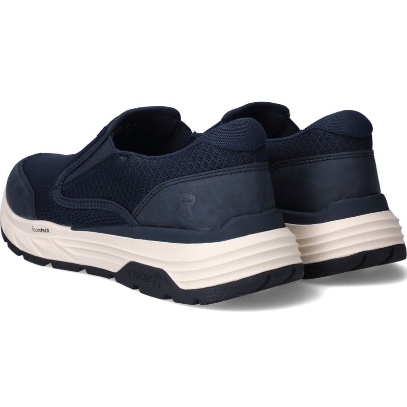 Rieker Sport Instappers Blauw Heren