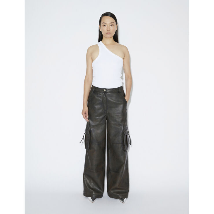 2NDDAY 2ND Edition Franz - Uneven PU Brown-black