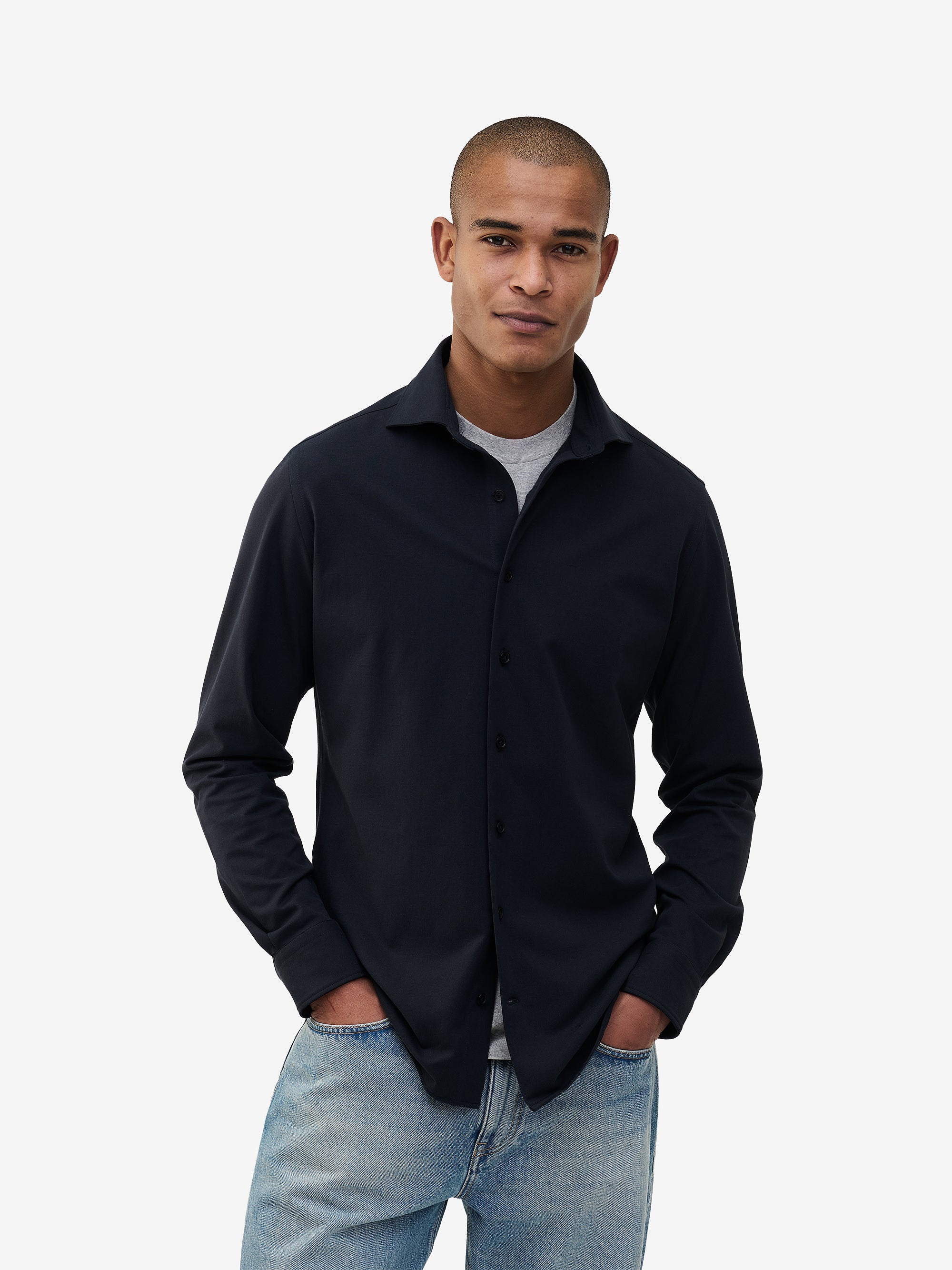 Specialist Jersey Cotton Stretch SH01002-NVY