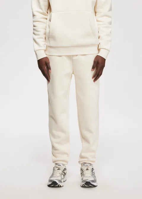 Sweatpants met merk print off-white (CREME.L)