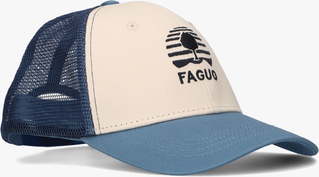 FAGUO blauwe faguo pet trucker cap heads cotton