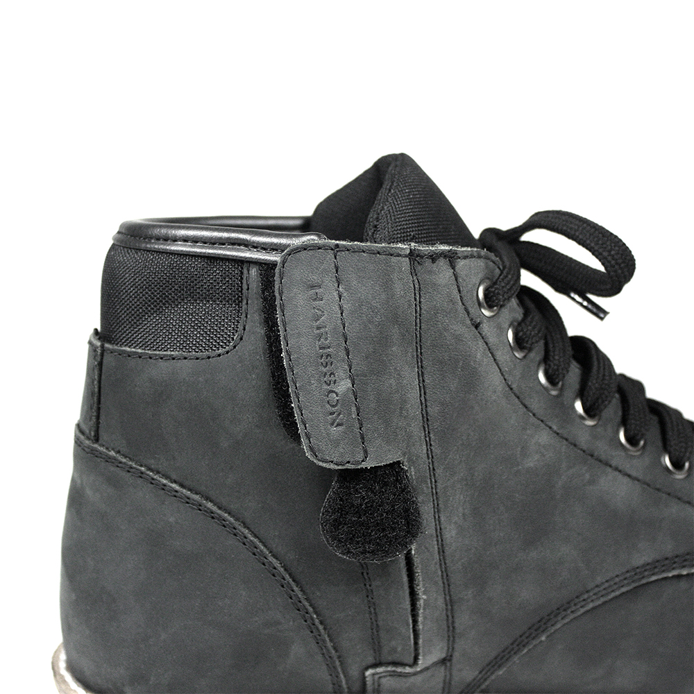 Harisson - Chaussures Custer Commando Noir