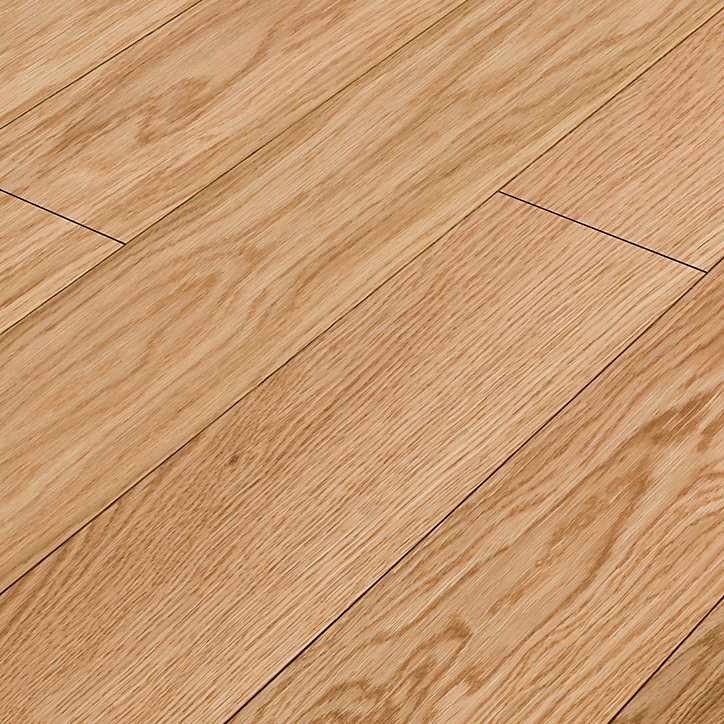 Parquet contrecollé clipsable Marigny L 119 cm en chêne français verni blond