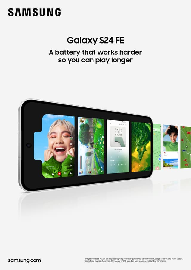 Samsung Galaxy S24 FE 5G smartphone 8/128GB (blå)