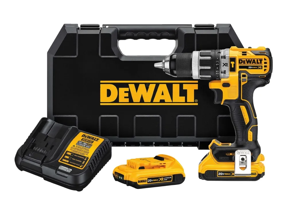 DeWALT DCD796D2, Slagboremaskine med pistolgreb. 18V XR LI-ION kulfri motor