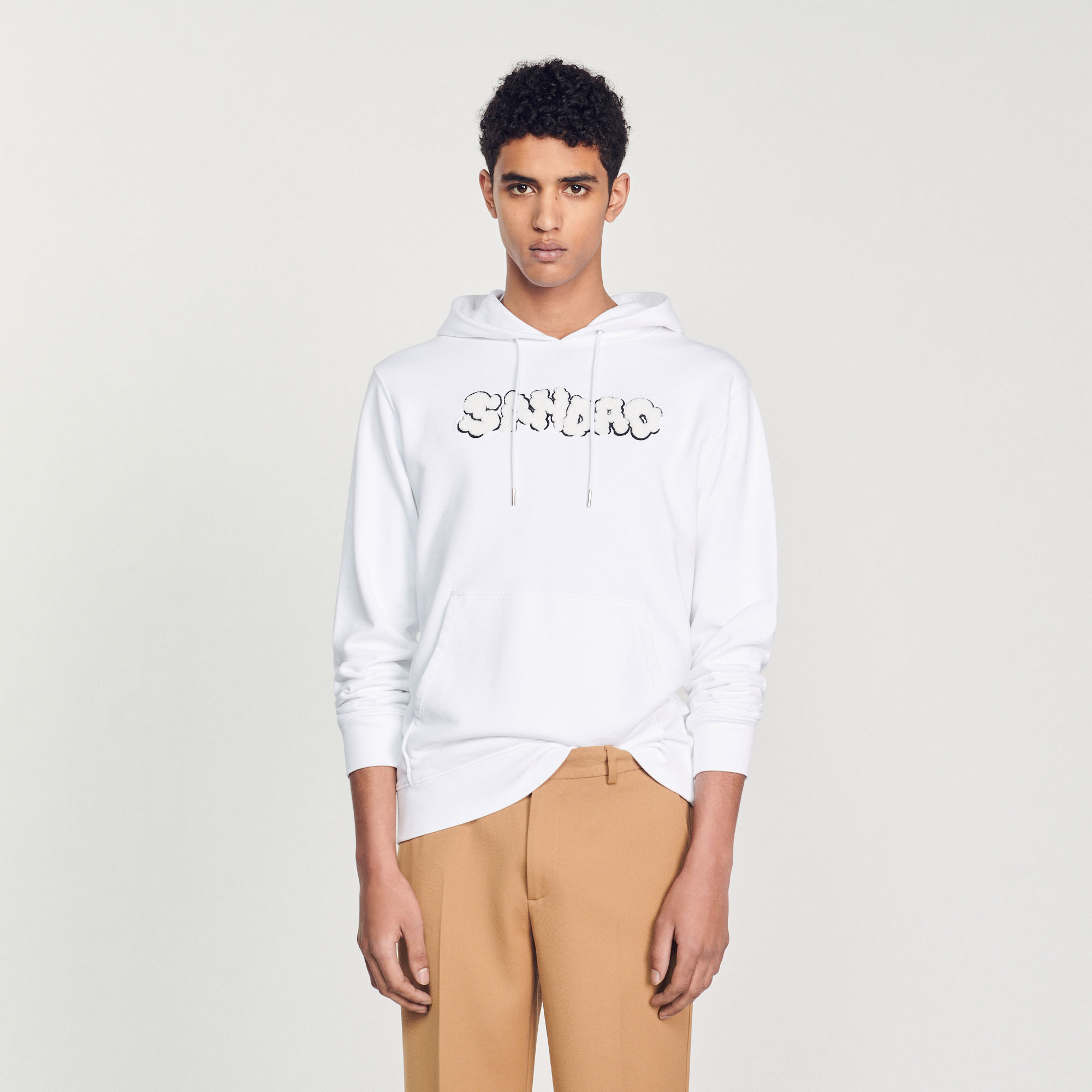 Hoodie brode Sandro
