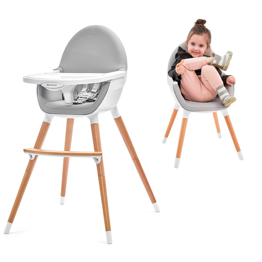 Kinderkraft Hochstuhl Fini Grey