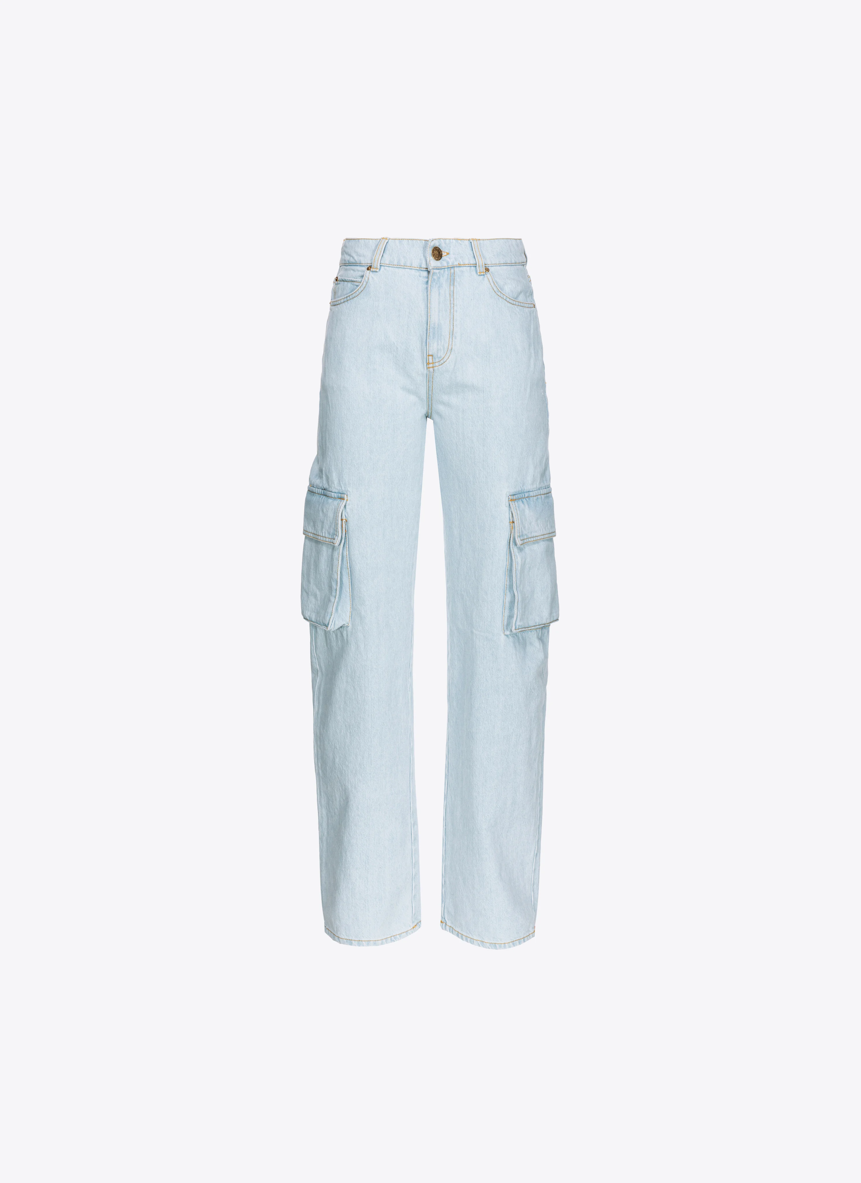 Jean cargo baby blue | Bleu