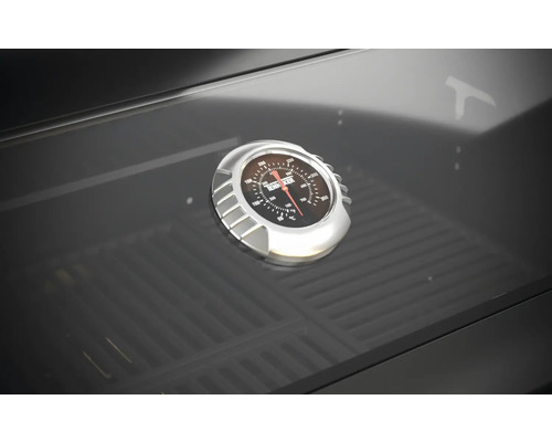 Tenneker® Halo Gas Grill Power Zone TG 3 156,4 x 61 x 117,5 cm 3 branders + zijbrander, gietijzeren rooster, platformsysteem, glazen inzetstuk in het deksel